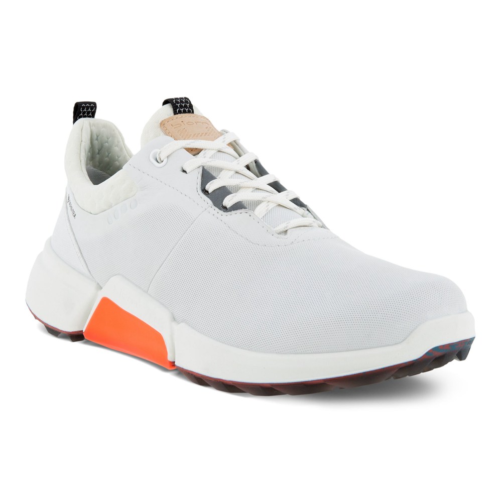 Zapatos De Golf Mujer - ECCO Biom H4 - Blancos - GIA824063